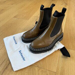 Proenza Schouler Leather Chelsea Boot